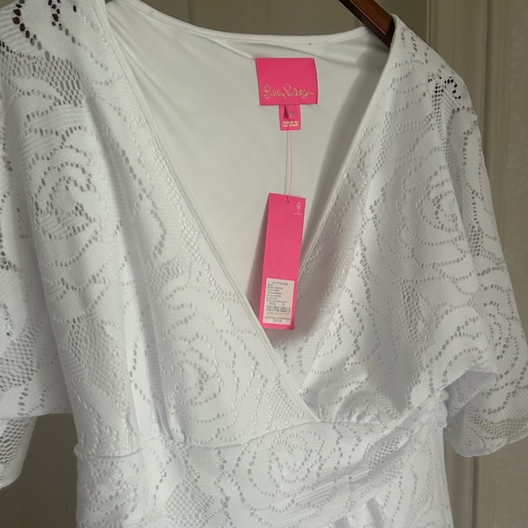 New Lilly Pulitzer Parigi Maxi Dress Resort White xl - Picture 6 of 9